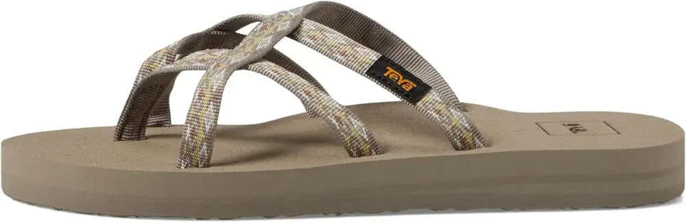 Teva Women's Olowahu Kaleidoscope Neutral Sandals Size 10 - Picture 4 of 10